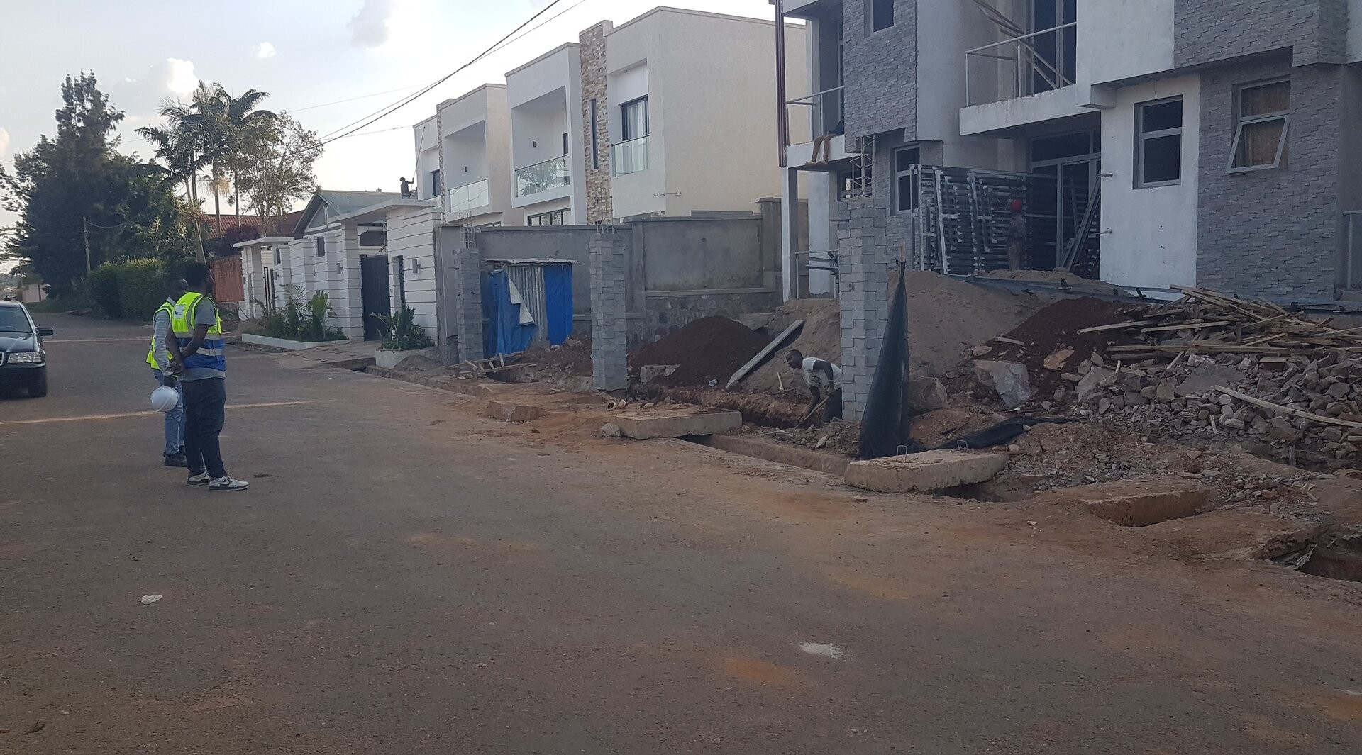 Construction of residential building (3IN1).