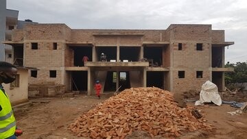 Supervision for construction of apartment building